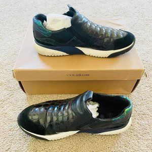 ASH SET Leather Slip-on Sneakers 39/US9